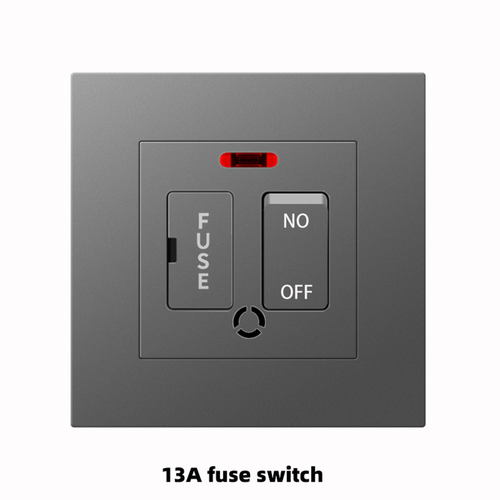 13A fuse With Spray Painted Plastic Plate 13A fuse With Spray Painted Plastic Plate