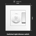 Switched Adjust speed With Spray Painted Plastic White Plate Switched Adjust speed With Spray Painted Plastic White Plate