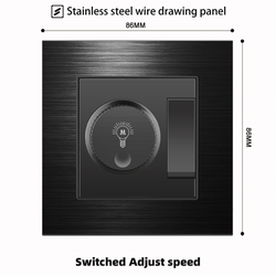 Switched Adjust speed With Aluminium Alloy Plate