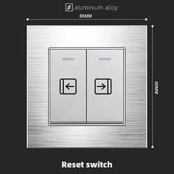 Reset switch With Aluminium Alloy Plate